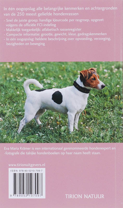 Achterkant van 250 Hondenrassen