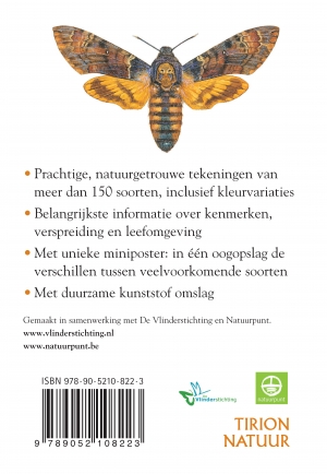 Achterkant van Compact Gids Vlinders