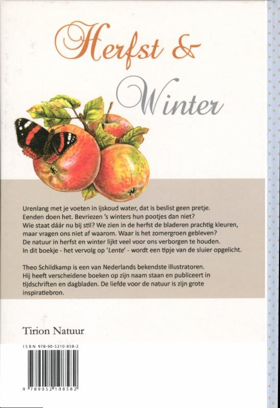Achterkant van Herfst & Winter