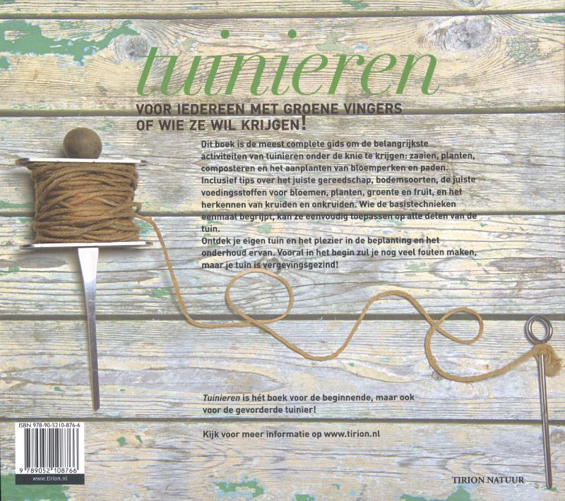 Achterkant van Tuinieren