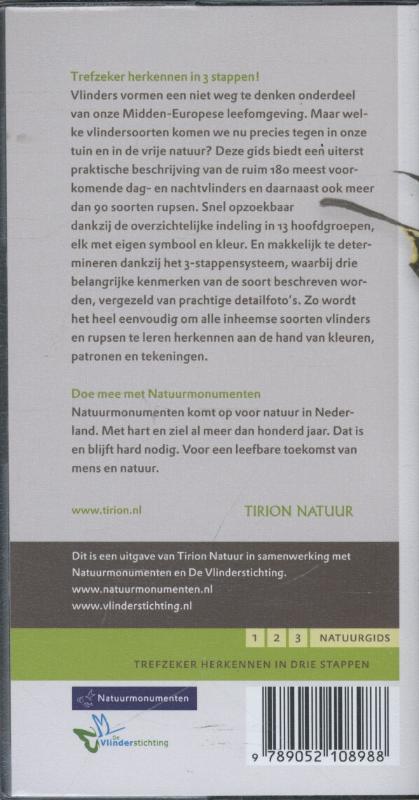 Achterkant van Vlinders