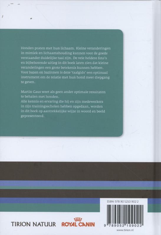 Achterkant van Hondentaal is lichaamstaal