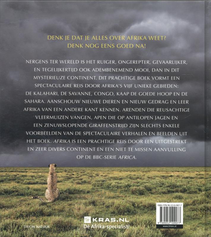 Achterkant van Afrika