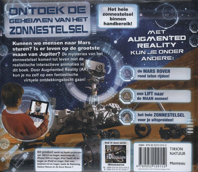 Achterkant van iZonnestelsel
