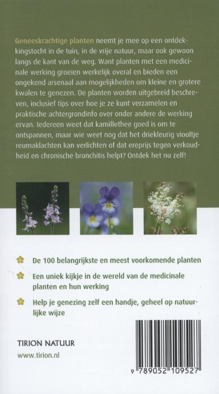 Achterkant van Geneeskrachtige planten