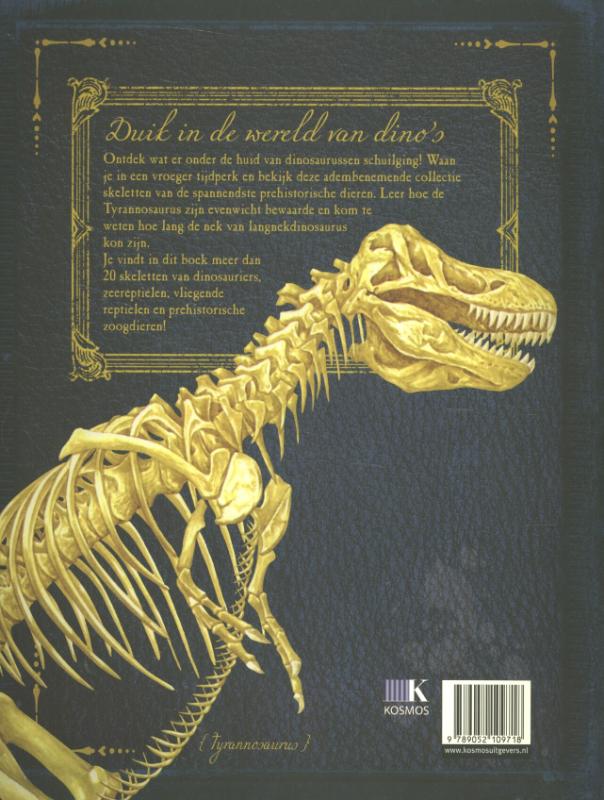 Achterkant van Bones dinosaurussen