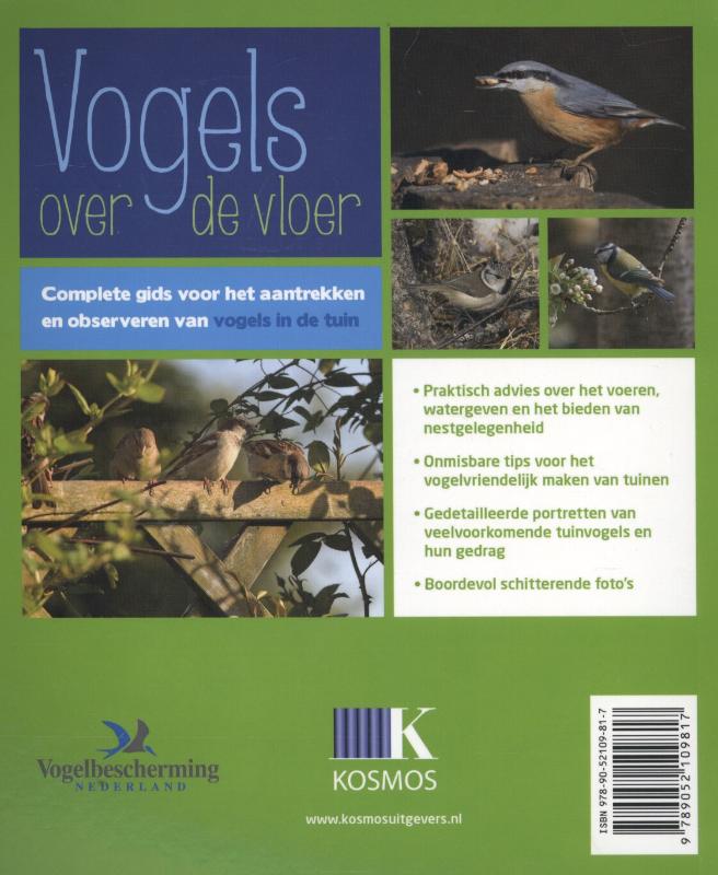 Achterkant van Vogels over de vloer