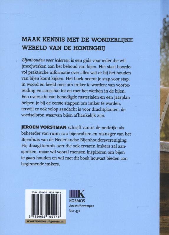 Achterkant van Bijenhouden voor iedereen