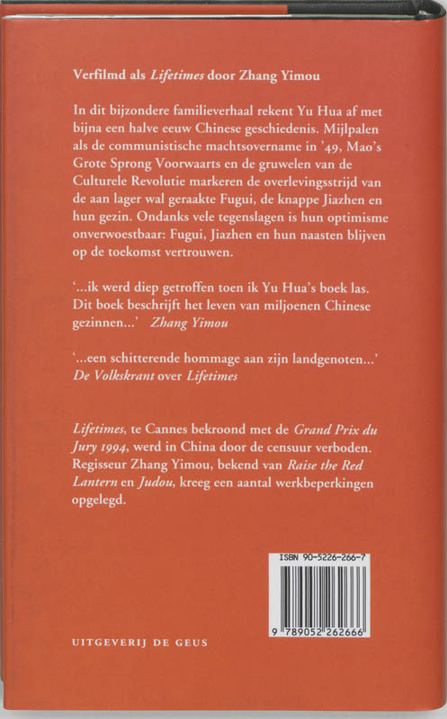 Achterkant van Leven!