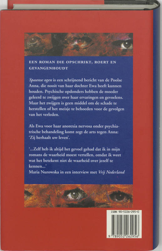 Achterkant van Spaanse ogen