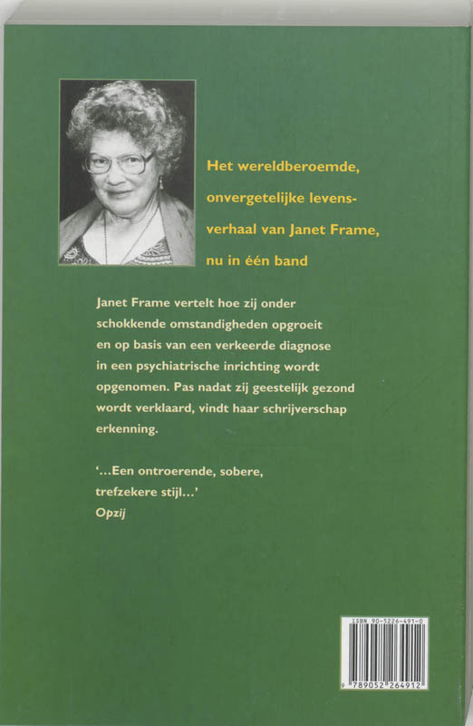 Achterkant van Een engel aan mijn tafel trilogie