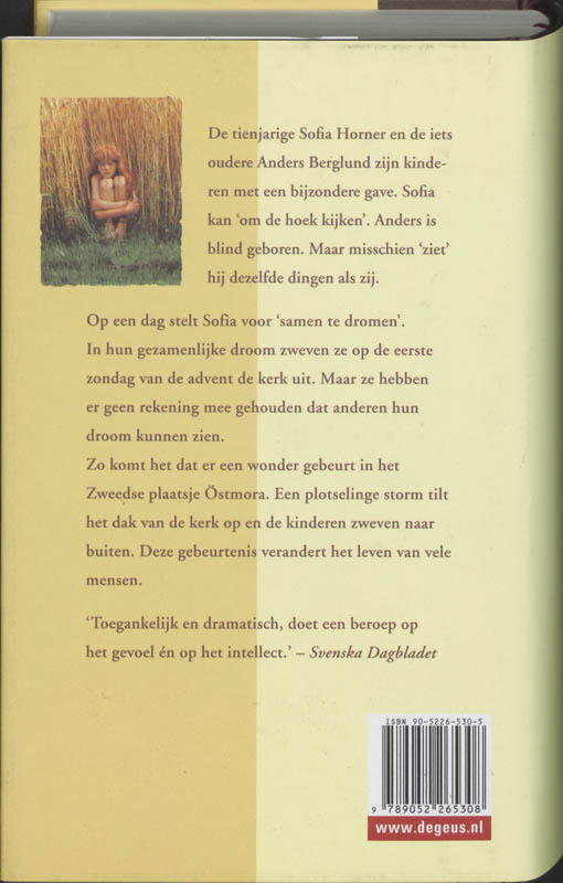 Achterkant van Het zesde zintuig