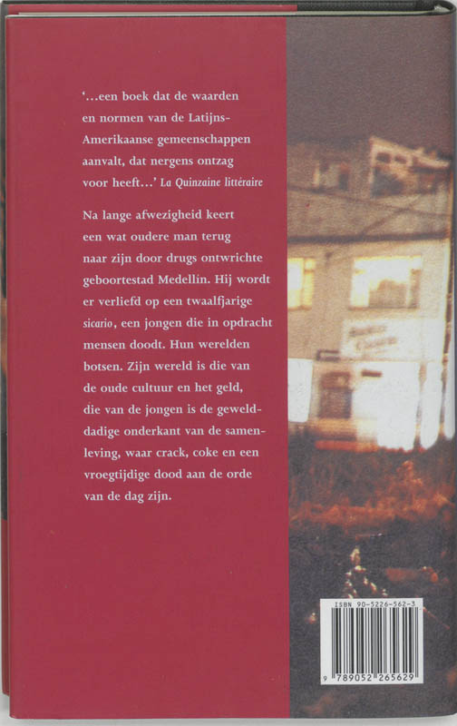 Achterkant van De madonna van de moordenaars