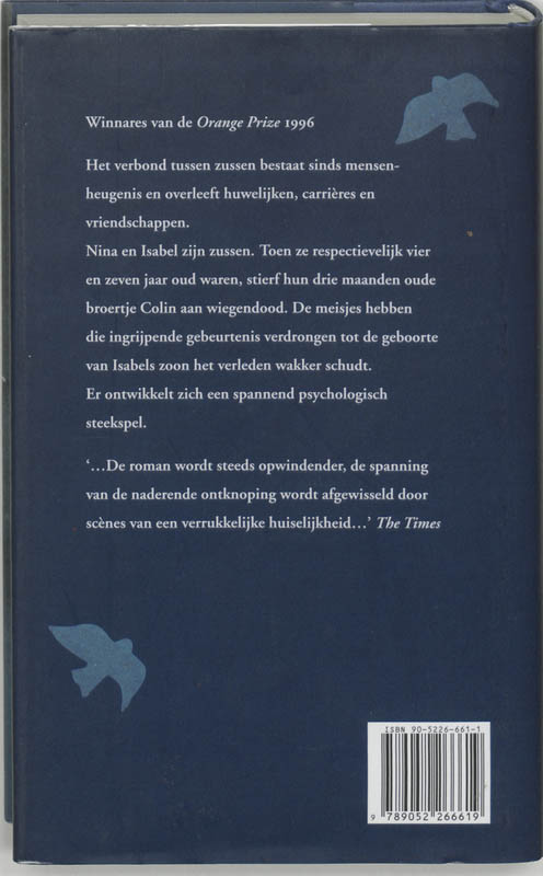 Achterkant van Terug naar de zee