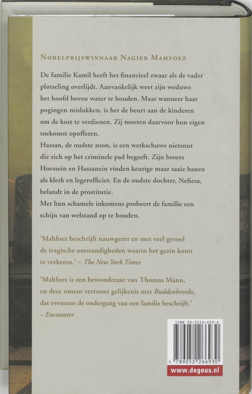 Achterkant van Begin en eind