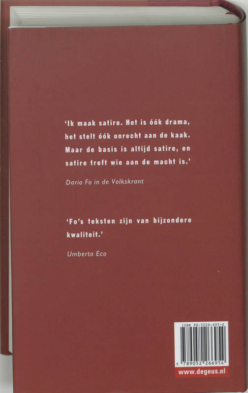 Achterkant van I
