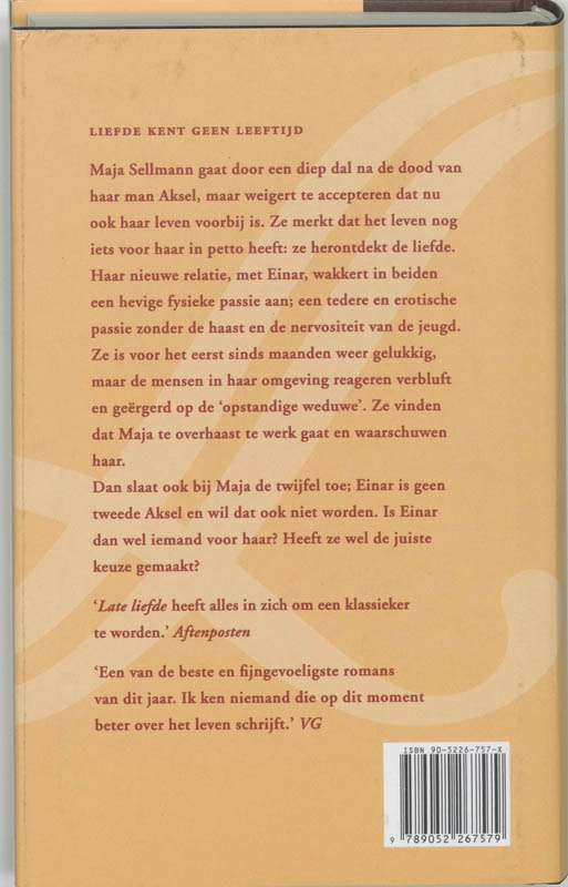 Achterkant van Late liefde