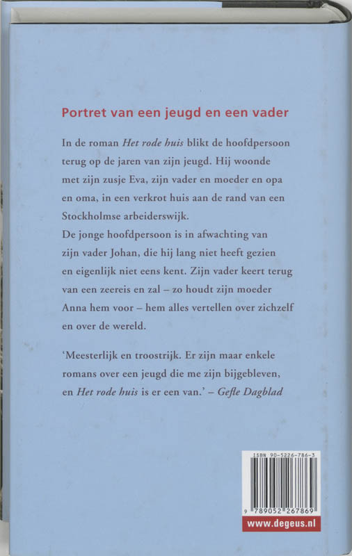 Achterkant van Het rode huis