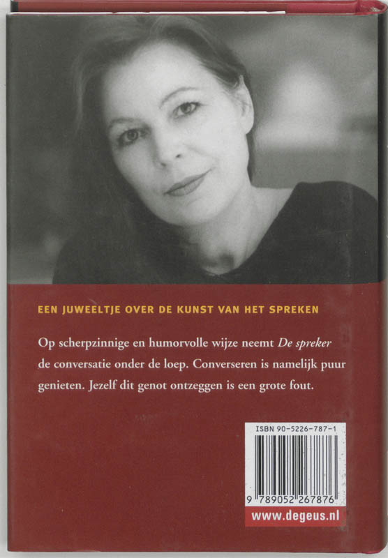 Achterkant van De spreker