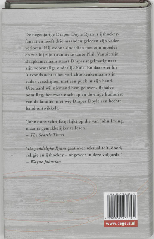 Achterkant van De goddelijke Ryans