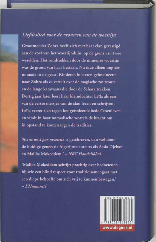 Achterkant van De blauwe mensen