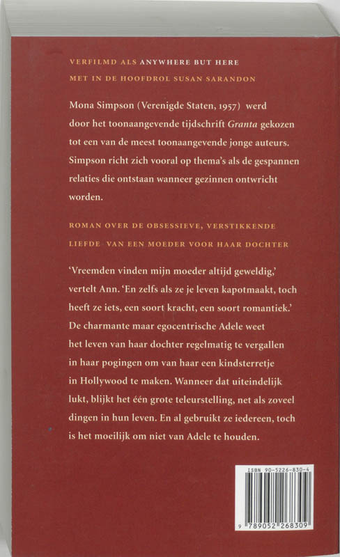 Achterkant van Overal behalve hier