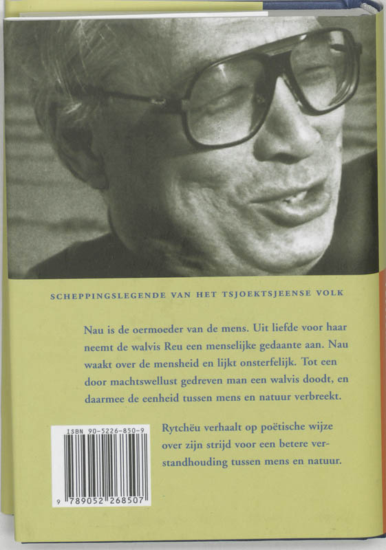Achterkant van Als de walvissen vertrekken