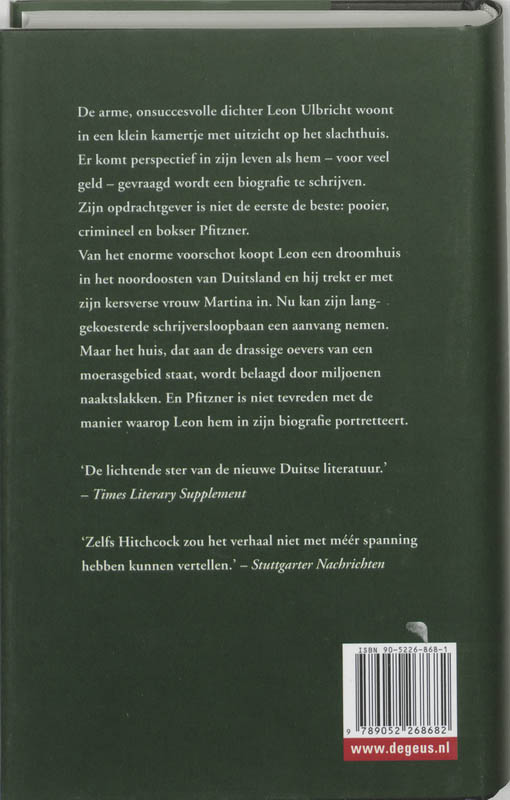 Achterkant van Regenroman