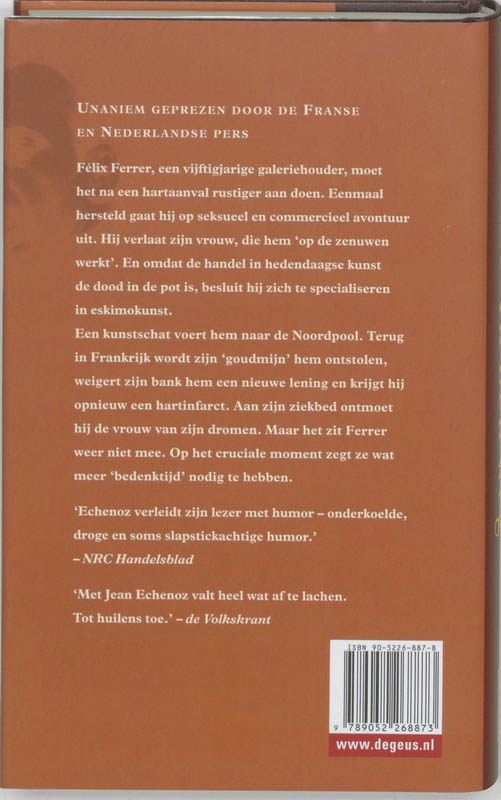Achterkant van Ik ben weg