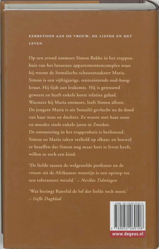 Achterkant van Duizend vrouwen, een verdriet