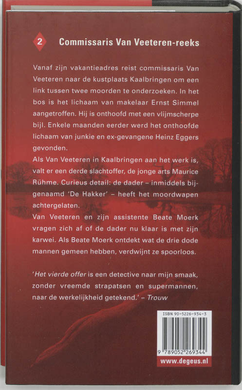 Achterkant van Het vierde offer