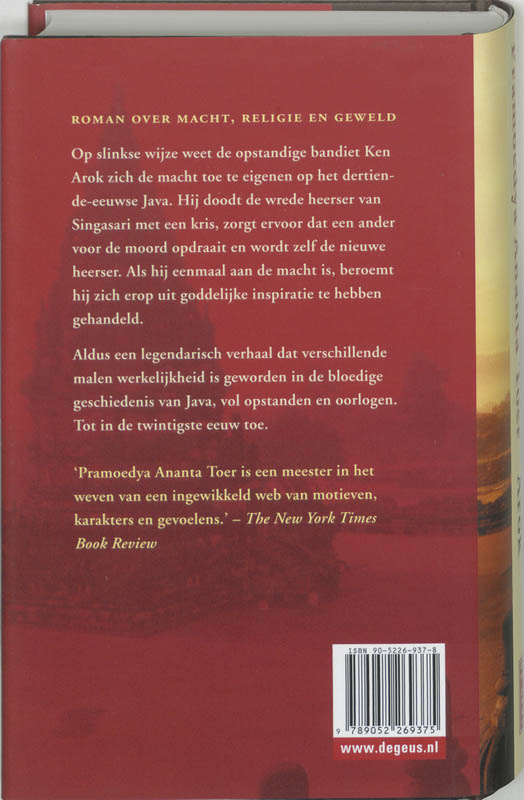 Achterkant van Arok