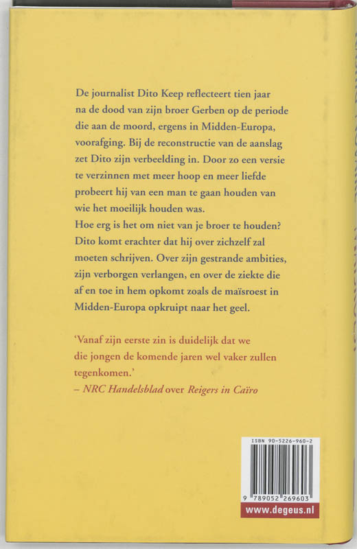 Achterkant van Maisroest