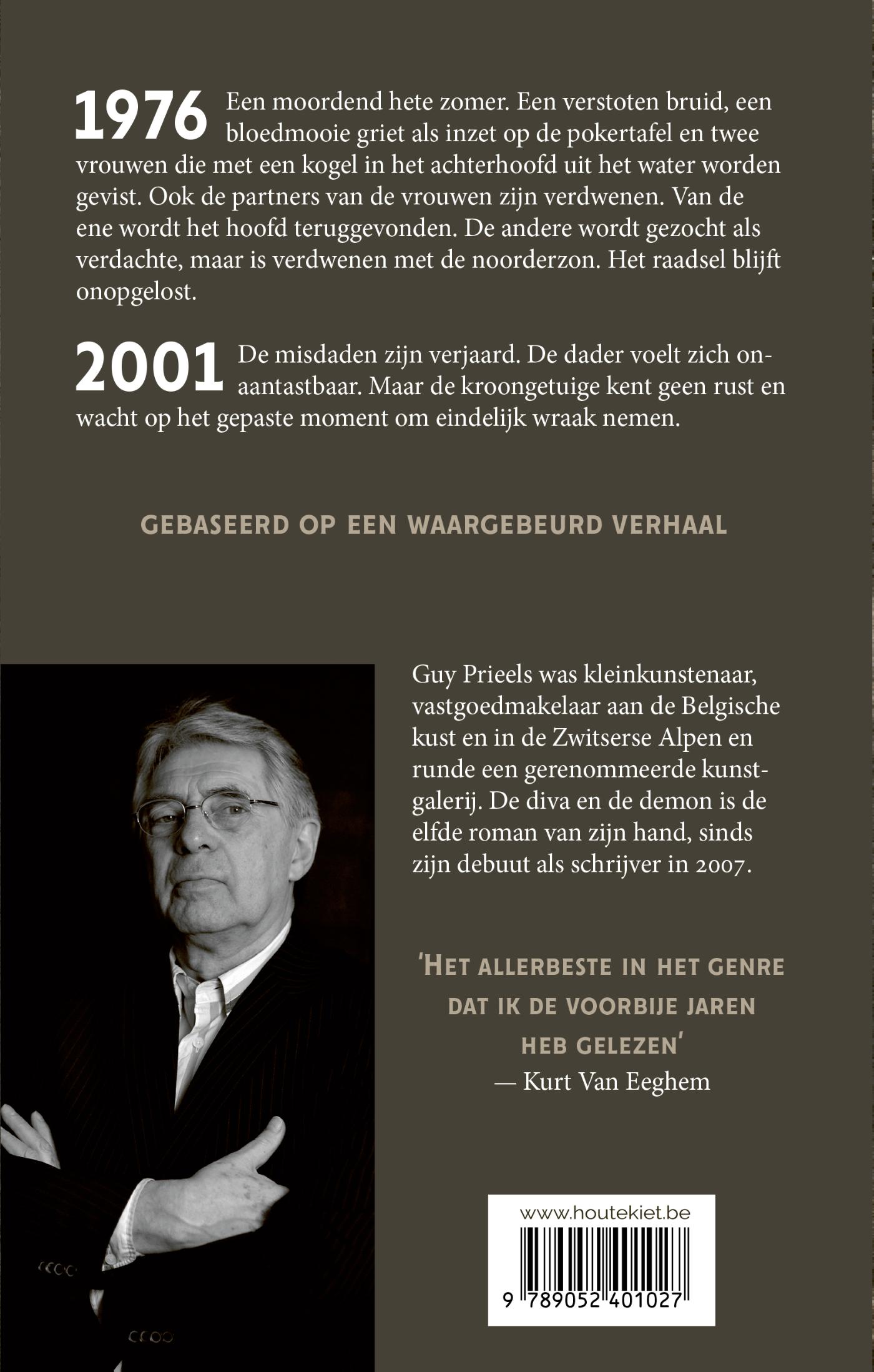 Achterkant van De diva en de demon