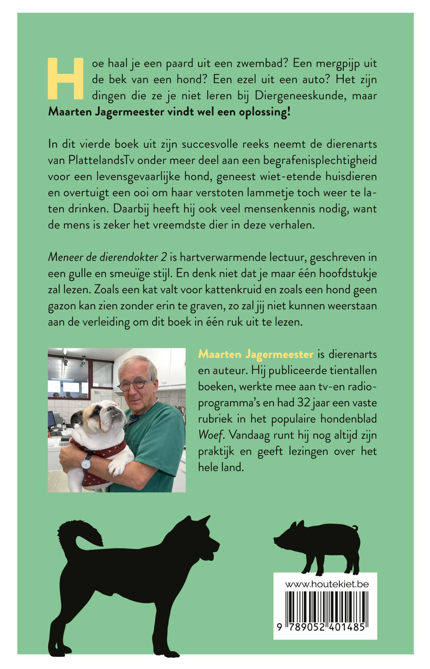 Achterkant van Meneer de dierendokter