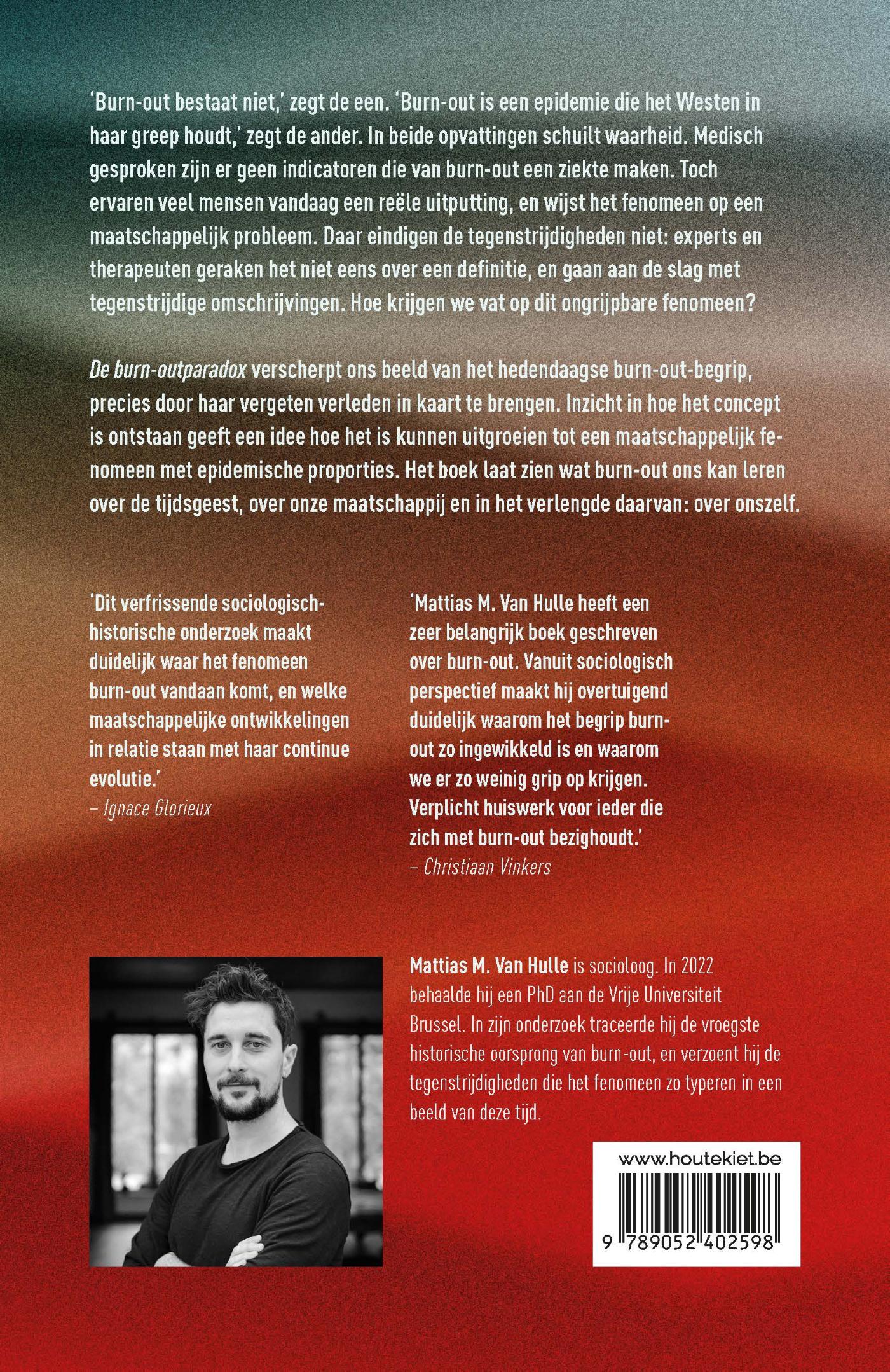 Achterkant van De burn-outparadox
