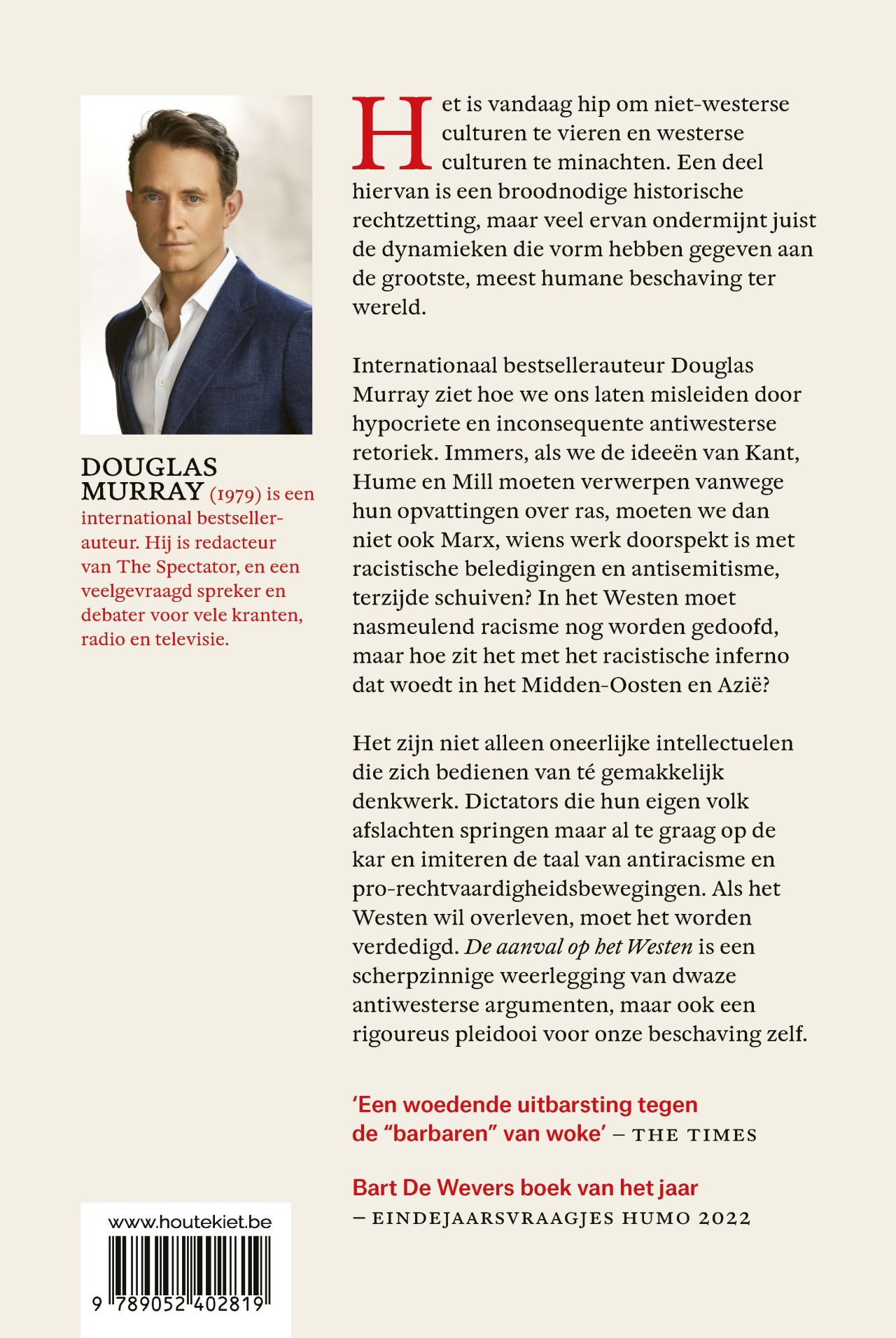 Achterkant van De aanval op het Westen