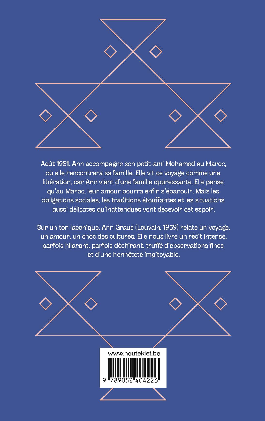 Achterkant van La terre où les pierres te connaissent