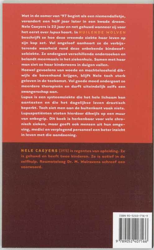 Achterkant van Huilende wolven
