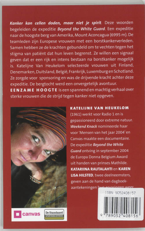 Achterkant van Eenzame hoogte