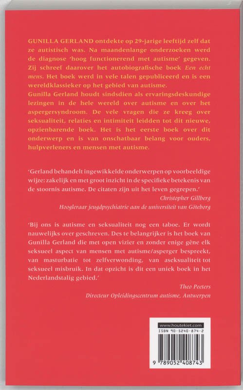 Achterkant van Autisme