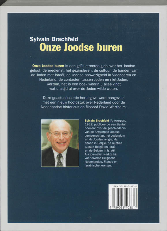Achterkant van Onze Joodse buren