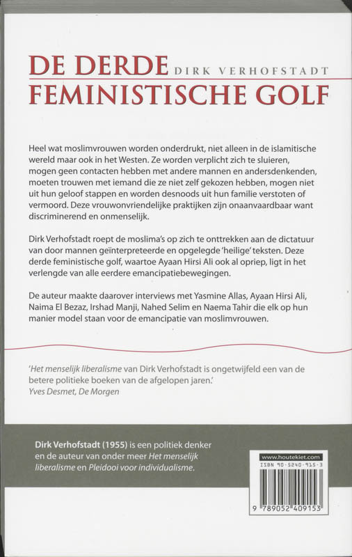 Achterkant van De derde feministische golf
