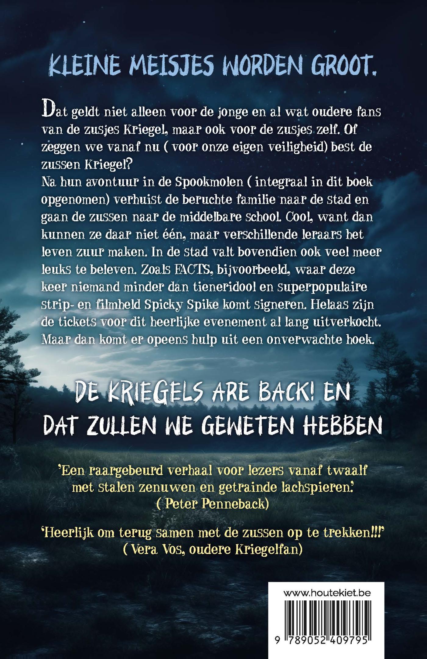 Achterkant van De Kriegels are back!