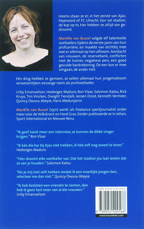 Achterkant van Jongensdromen