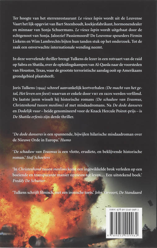 Achterkant van De Shatila erfenis