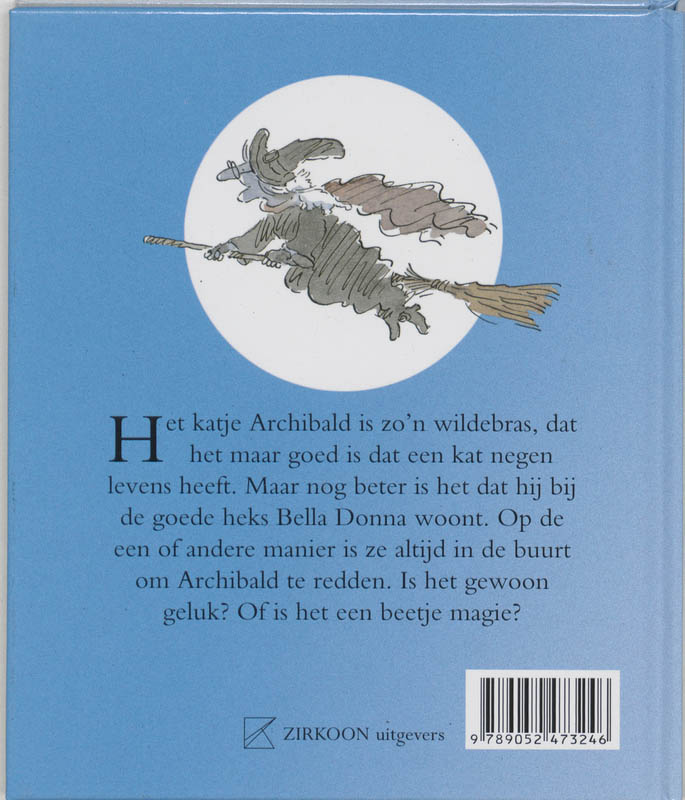 Achterkant van Archibald