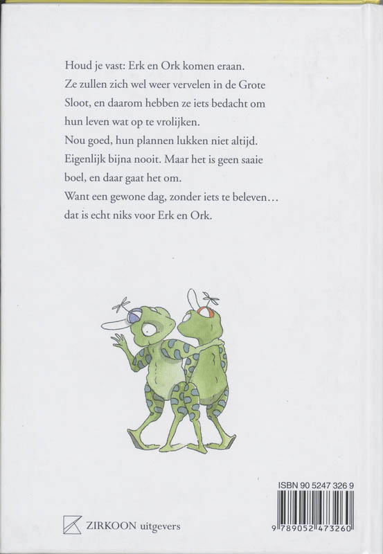 Achterkant van Erk en Ork