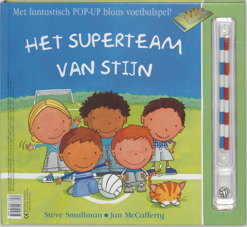 Achterkant van Het superteam van Stijn - Het droomteam van David