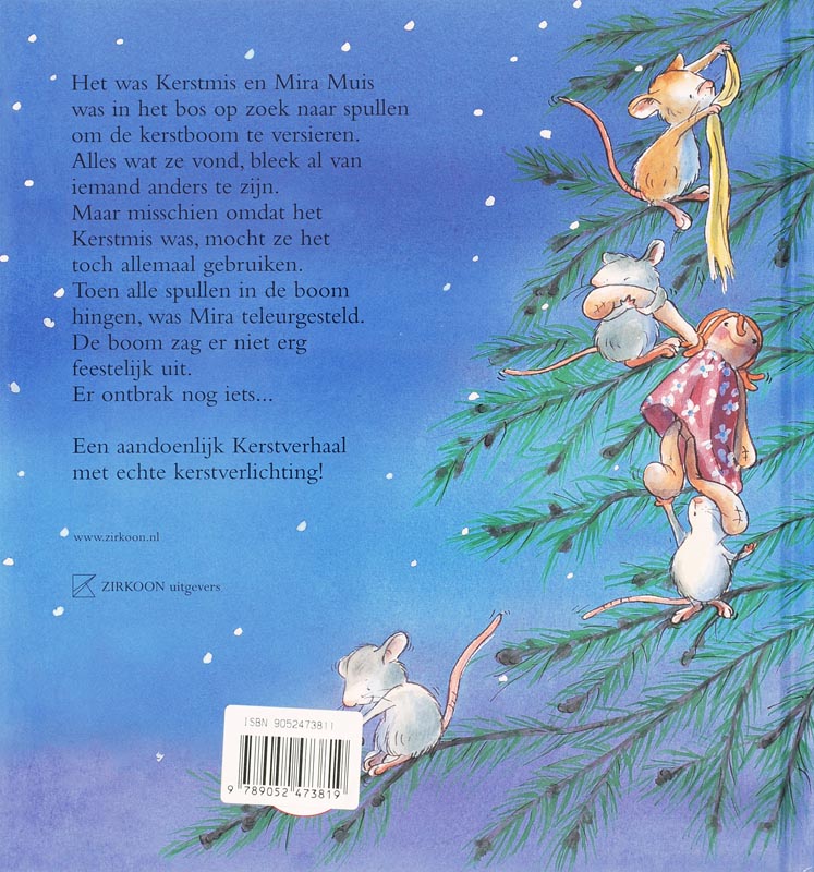 Achterkant van Omdat het Kerstmis was ...